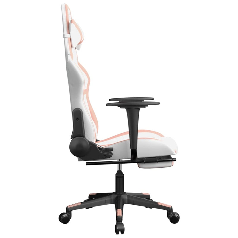 Massage_Gaming_Chair_with_Footrest_White&Pink_Faux_Leather_IMAGE_5_EAN:8720287143833