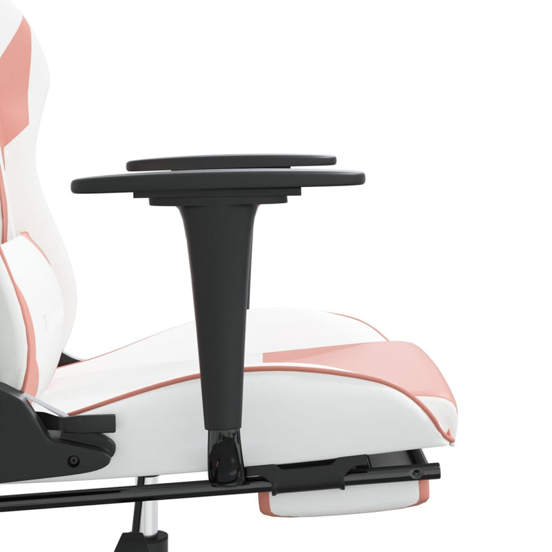 Massage_Gaming_Chair_with_Footrest_White&Pink_Faux_Leather_IMAGE_11_EAN:8720287144076