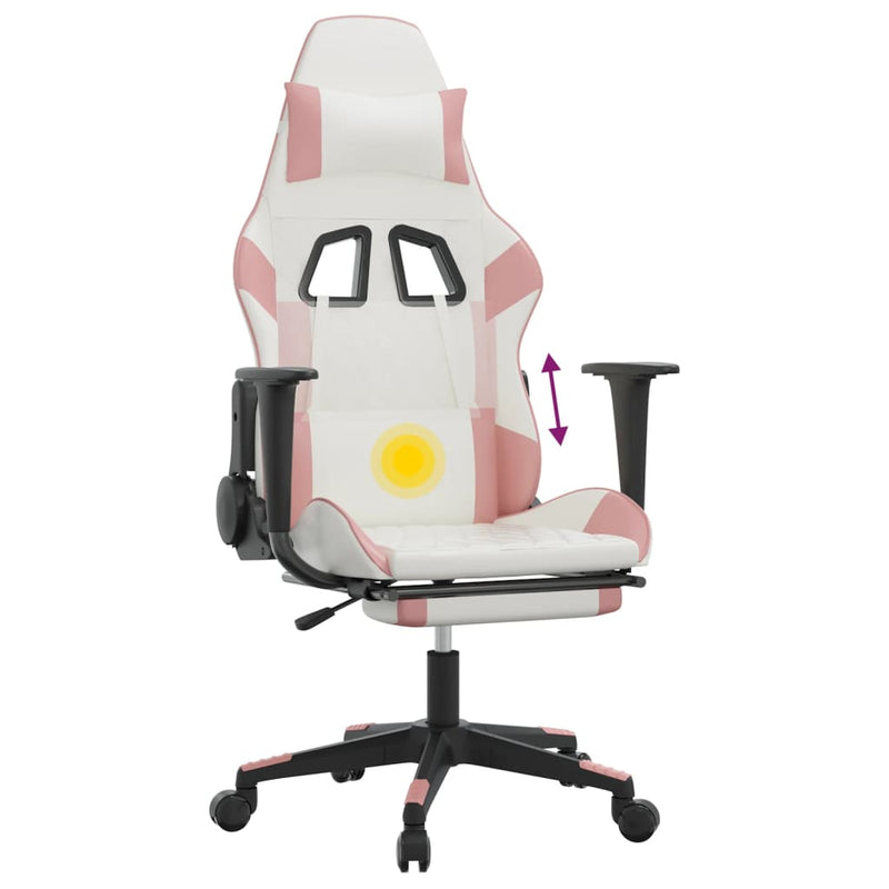 Massage_Gaming_Chair_with_Footrest_White&Pink_Faux_Leather_IMAGE_8_EAN:8720287144717