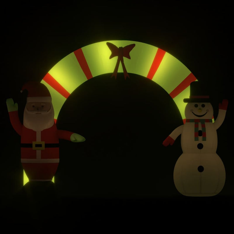 Christmas_Inflatable_Santa_&_Snowman_Arch_Gate_LED_270_cm_IMAGE_2