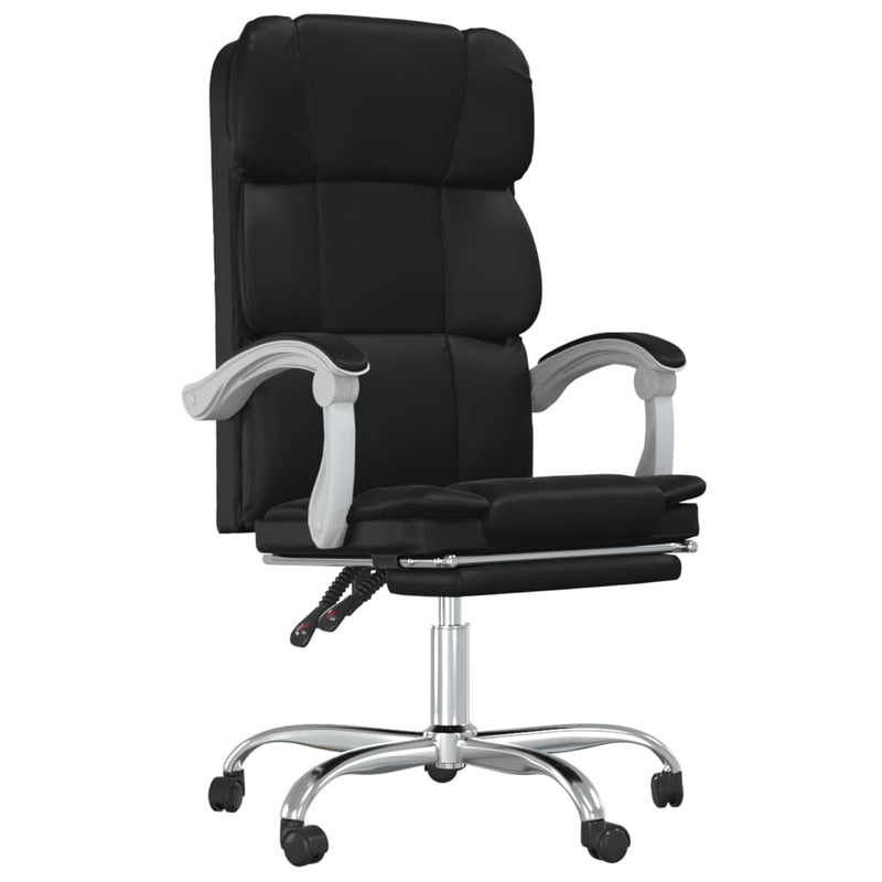 Reclining_Office_Chair_Black_Faux_Leather_IMAGE_2