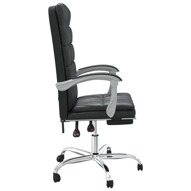 Reclining_Office_Chair_Black_Faux_Leather_IMAGE_4