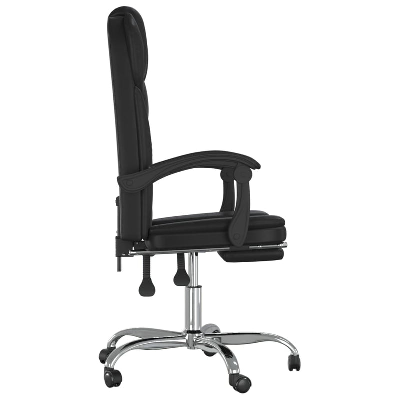 Reclining_Office_Chair_Black_Faux_Leather_IMAGE_4