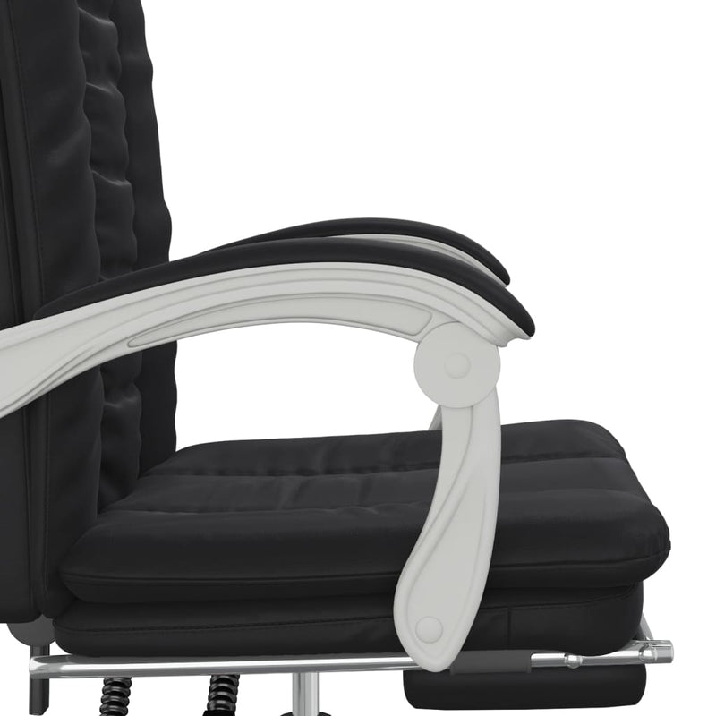 Reclining_Office_Chair_Black_Faux_Leather_IMAGE_9