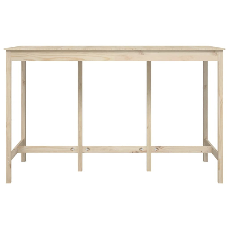 Bar Table 180x80x110 cm Solid Wood Pine
