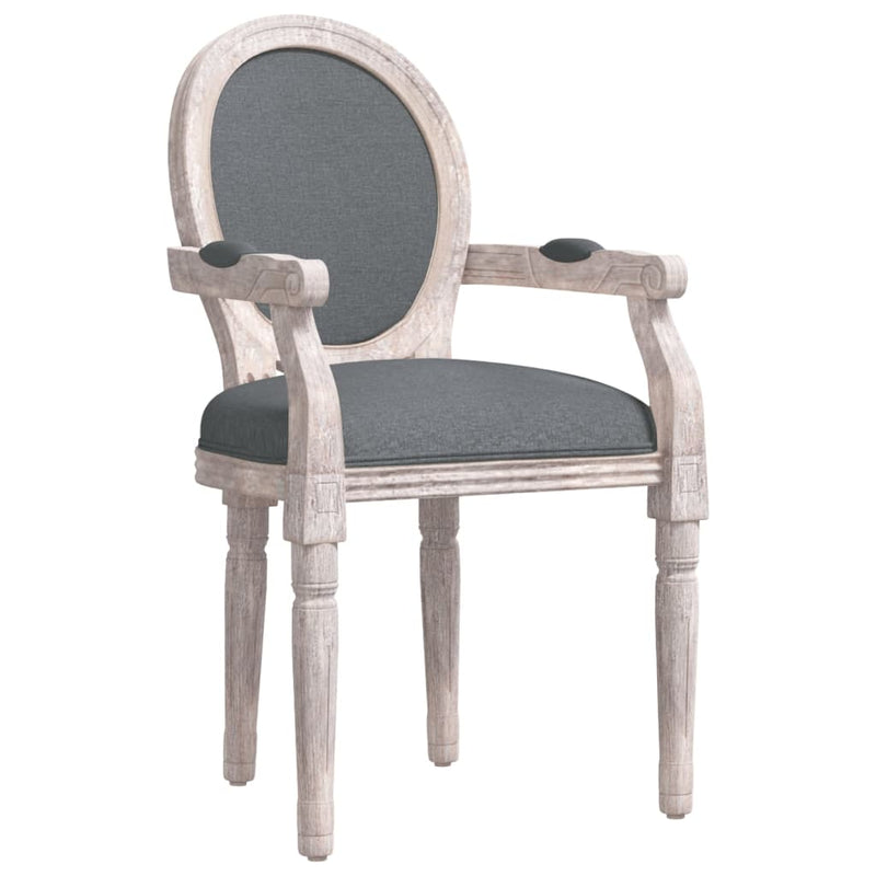 Dining Chair Dark Grey 54x56x96.5 cm Fabric