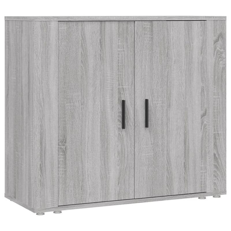 Sideboard Grey Sonoma 80x33x70 cm Engineered Wood