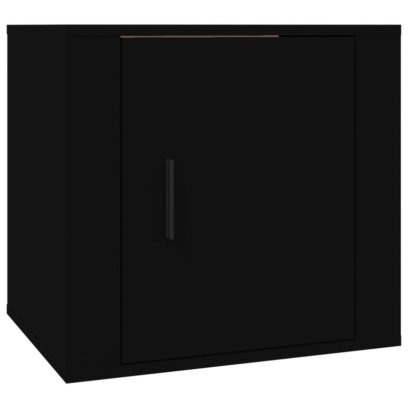 Bedside Cabinets 2 pcs Black 50x39x47 cm