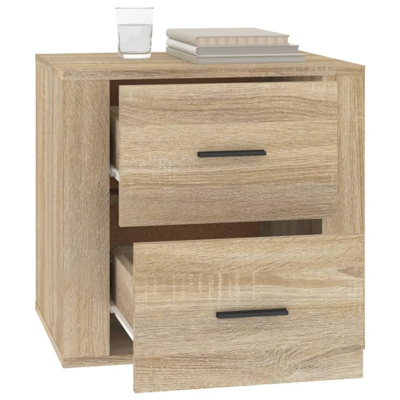 Bedside Cabinet Sonoma Oak 50x39x47 cm