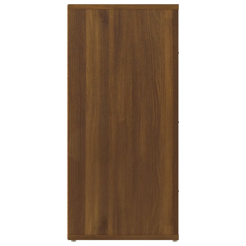 Sideboard Brown Oak 40x33x70 cm Engineered Wood