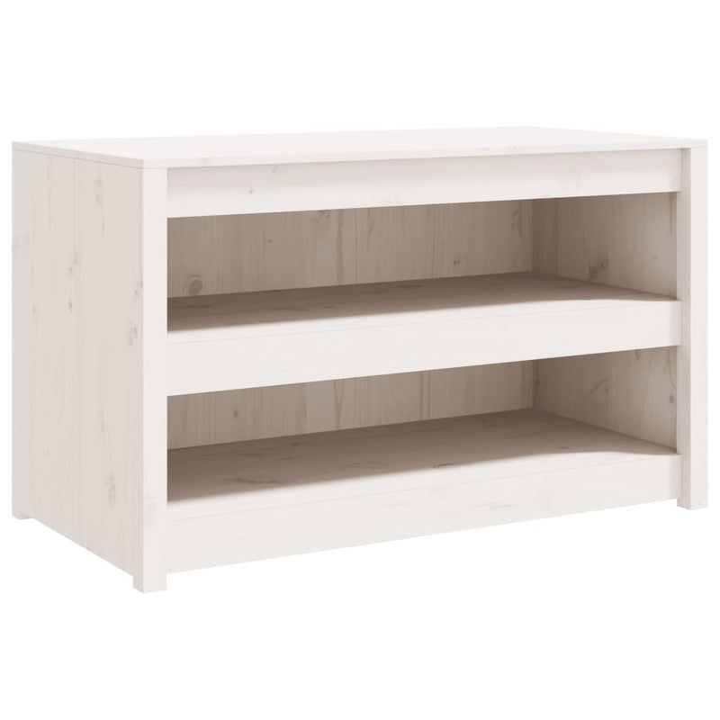 Outdoor Kitchen Cabinet White 106x55x64 cm Solid Wood Pine