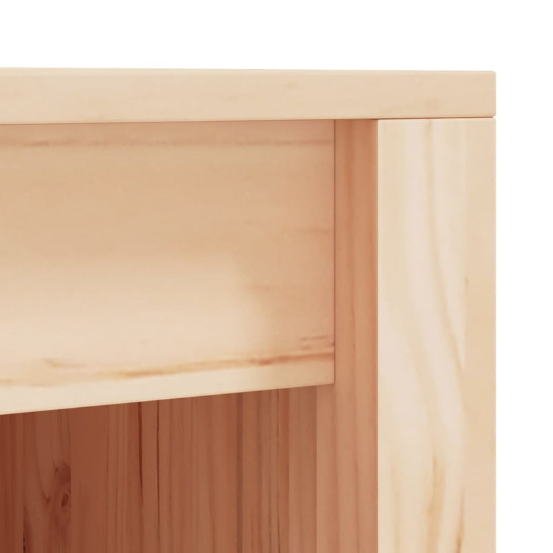 Outdoor Kitchen Cabinet 55x55x92 cm Solid Wood Pine