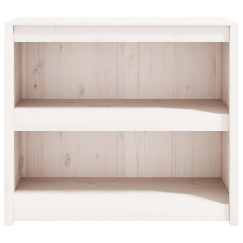 Outdoor Kitchen Cabinet White 106x55x92 cm Solid Wood Pine