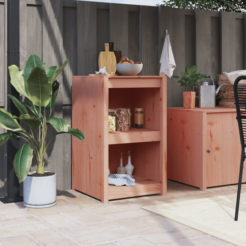 Outdoor Kitchen Cabinet 55x55x92 cm Solid Wood Douglas