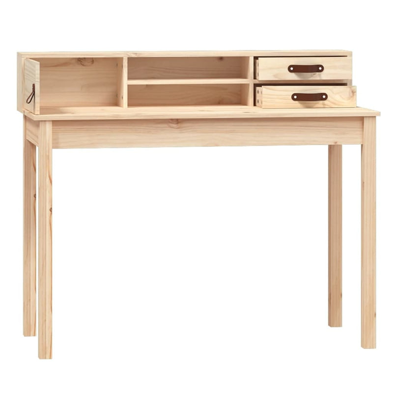 Desk 110x50x93 cm Solid Wood Pine