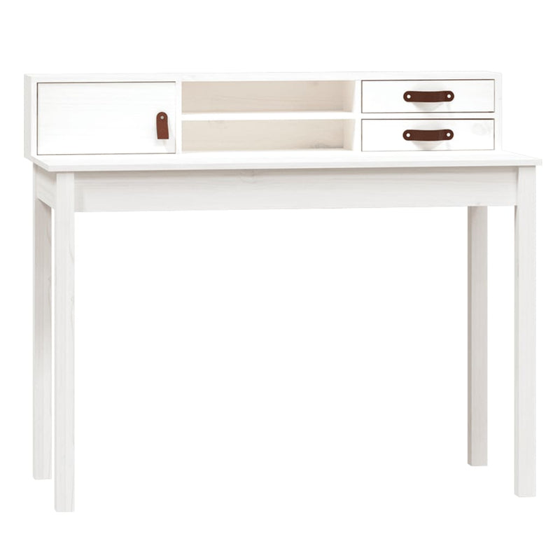 Desk_White_110x50x93_cm_Solid_Wood_Pine_IMAGE_2