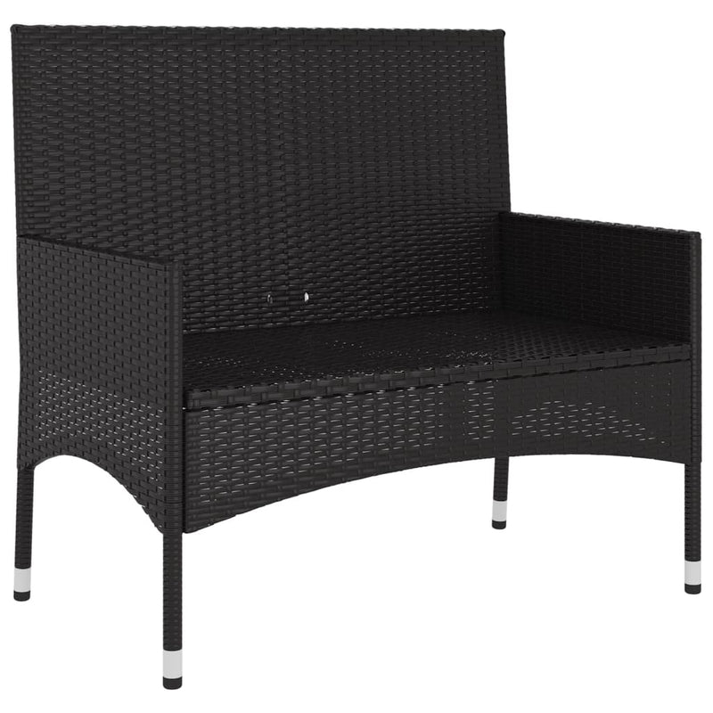 2-Seater_Garden_Bench_with_Cushions_Black_Poly_Rattan_IMAGE_4