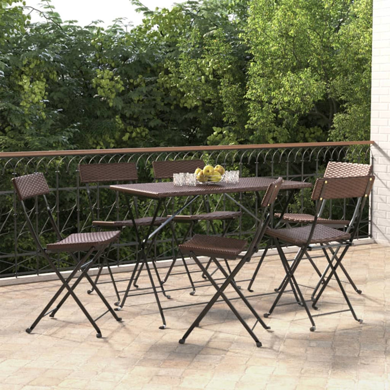 Folding_Bistro_Chairs_6_pcs_Brown_Poly_Rattan_and_Steel_IMAGE_1_EAN:8720845666118