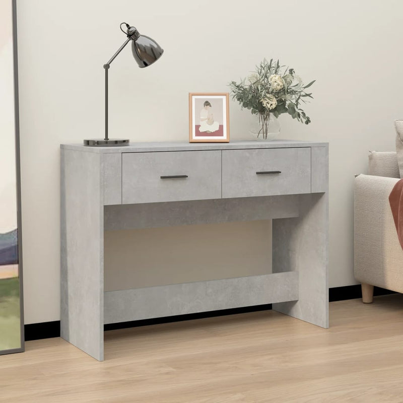 Console_Table_Concrete_Grey_100x39x75_cm_Engineered_Wood_IMAGE_1