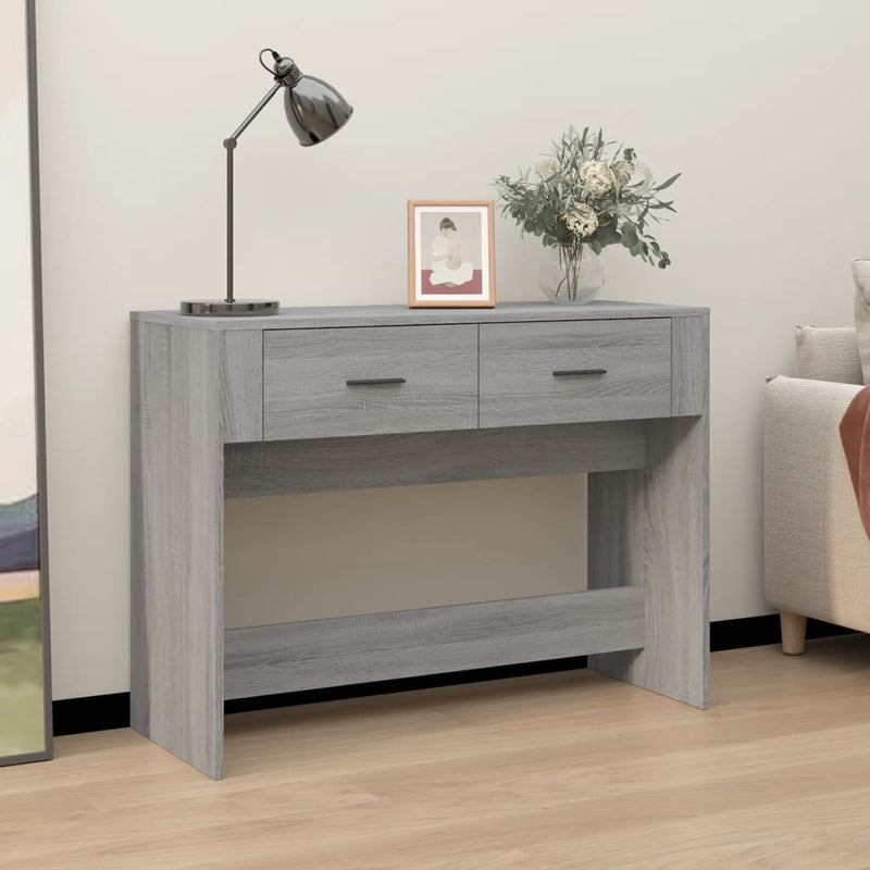 Console_Table_Grey_Sonoma_100x39x75_cm_Engineered_Wood_IMAGE_1_EAN:8720845668037