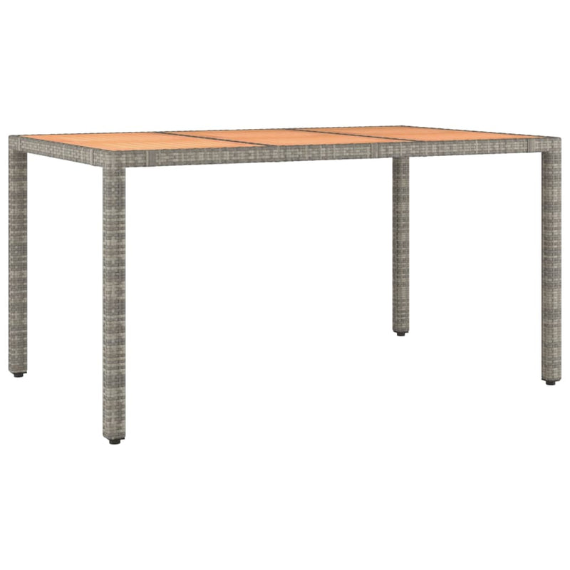 Garden_Table_with_Wooden_Top_Grey_Poly_Rattan&Solid_Wood_Acacia_IMAGE_2