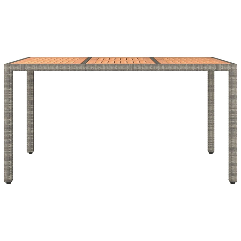 Garden_Table_with_Wooden_Top_Grey_Poly_Rattan&Solid_Wood_Acacia_IMAGE_3