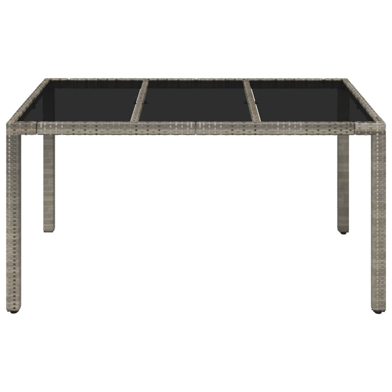 Garden_Table_with_Glass_Top_Grey_150x90x75_cm_Poly_Rattan_IMAGE_3