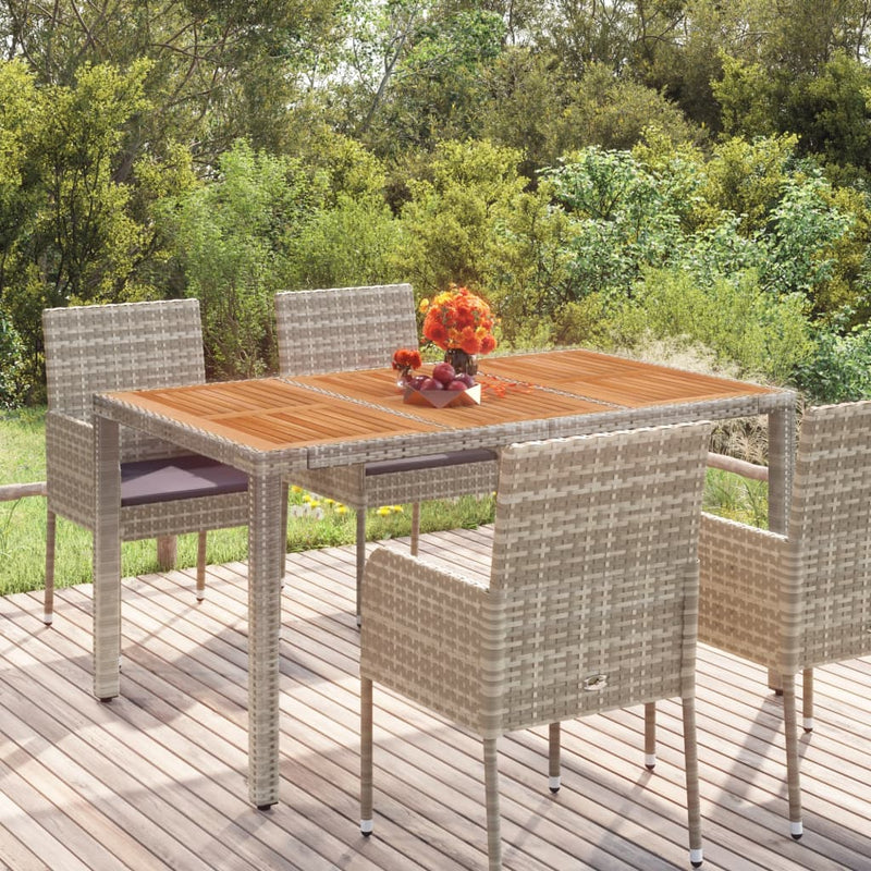 Garden_Table_with_Wooden_Top_Grey_150x90x75_cm_Poly_Rattan_IMAGE_1