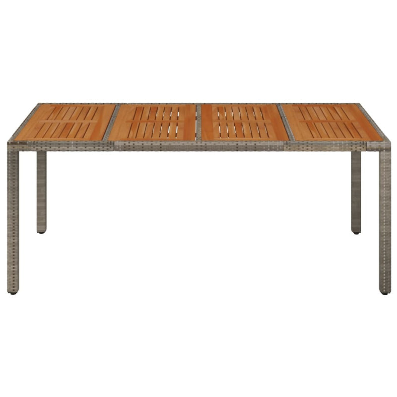 Garden_Table_with_Wooden_Top_Grey_190x90x75_cm_Poly_Rattan_IMAGE_3