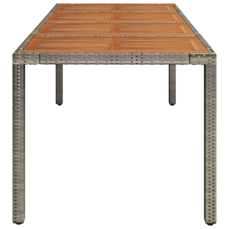 Garden_Table_with_Wooden_Top_Grey_190x90x75_cm_Poly_Rattan_IMAGE_4