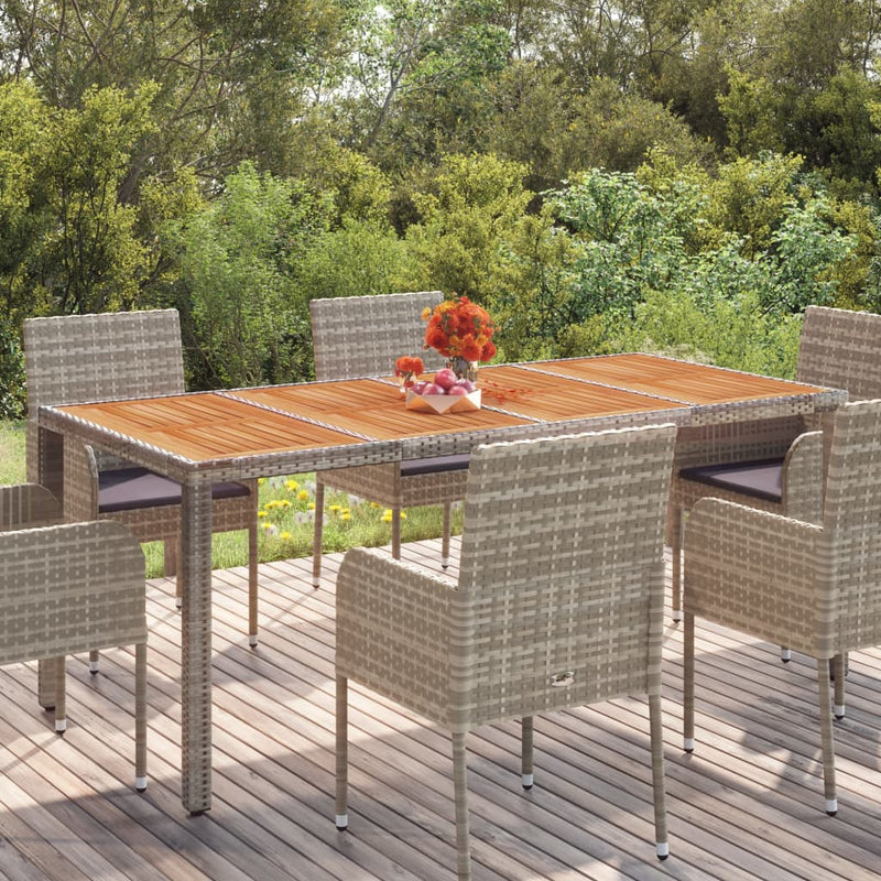 Garden_Table_with_Wooden_Top_Grey_190x90x75_cm_Poly_Rattan_IMAGE_1