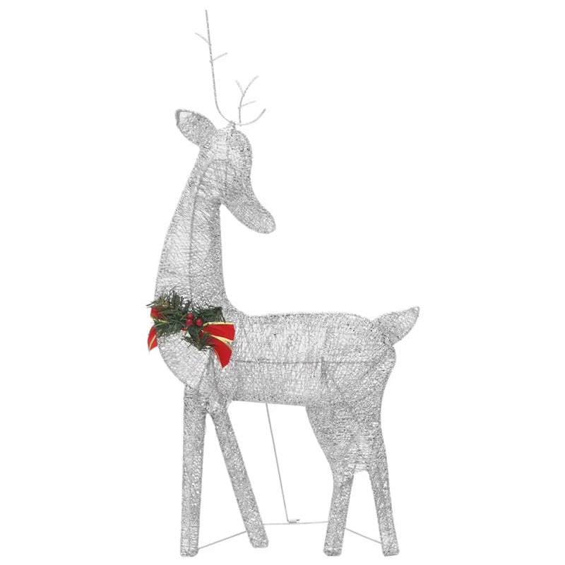 Christmas_Reindeers_6_pcs_Silver_Cold_White_Mesh_IMAGE_4_EAN:8720845681661