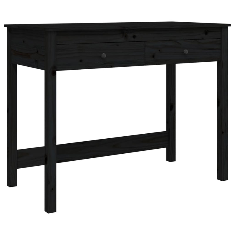 Desk_with_Drawers_Black_100x50x78_cm_Solid_Wood_Pine_IMAGE_2_EAN:8720845683658