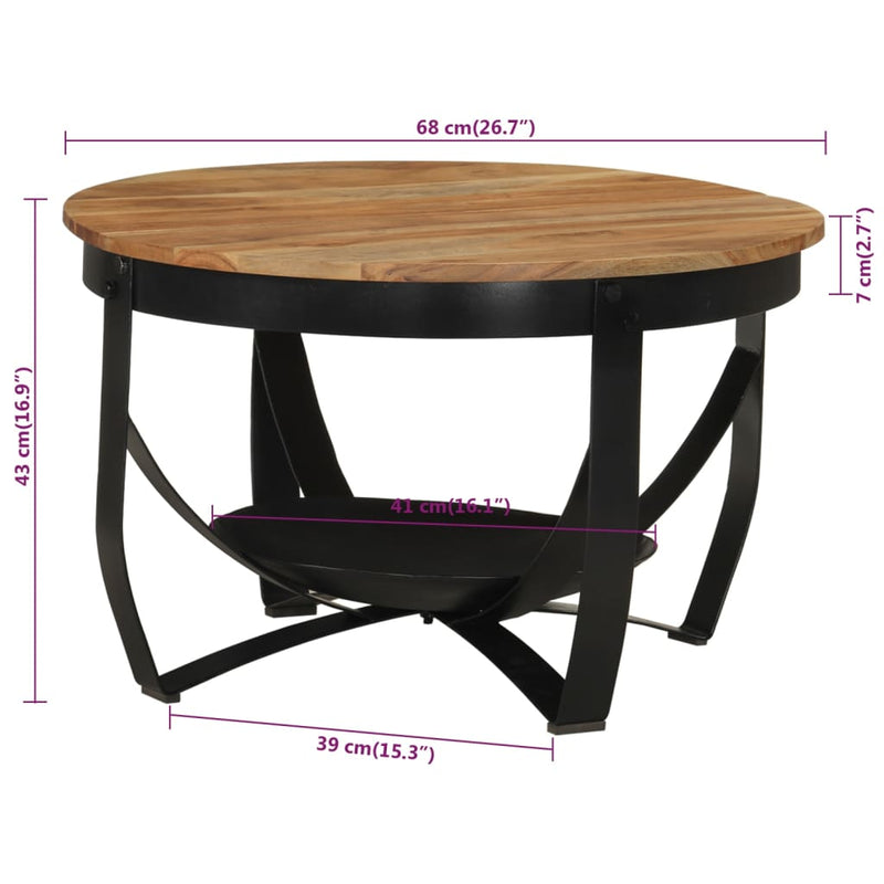 Coffee_Table_Ø_68x43_cm_Solid_Wood_Acacia_and_Iron_IMAGE_7