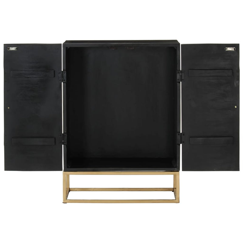 Sideboard_Black_55x34x75_cm_Solid_Wood_Mango_and_Iron_IMAGE_5_EAN:8720845692971