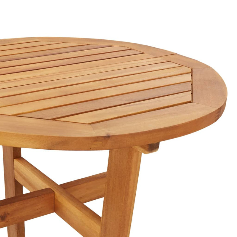 Garden Bar Table Ø60x105 cm Solid Wood Acacia