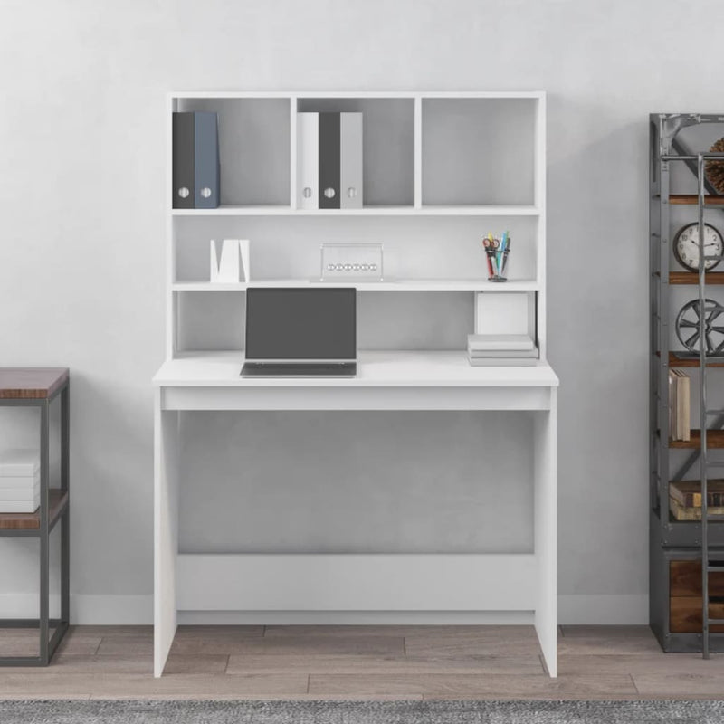 Desk_with_Shelves_White_102x45x148_cm_Engineered_Wood_IMAGE_3_EAN:8720845693367