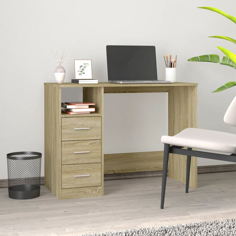 Desk_with_Drawers_Sonoma_Oak_102x50x76_cm_Engineered_Wood_IMAGE_1