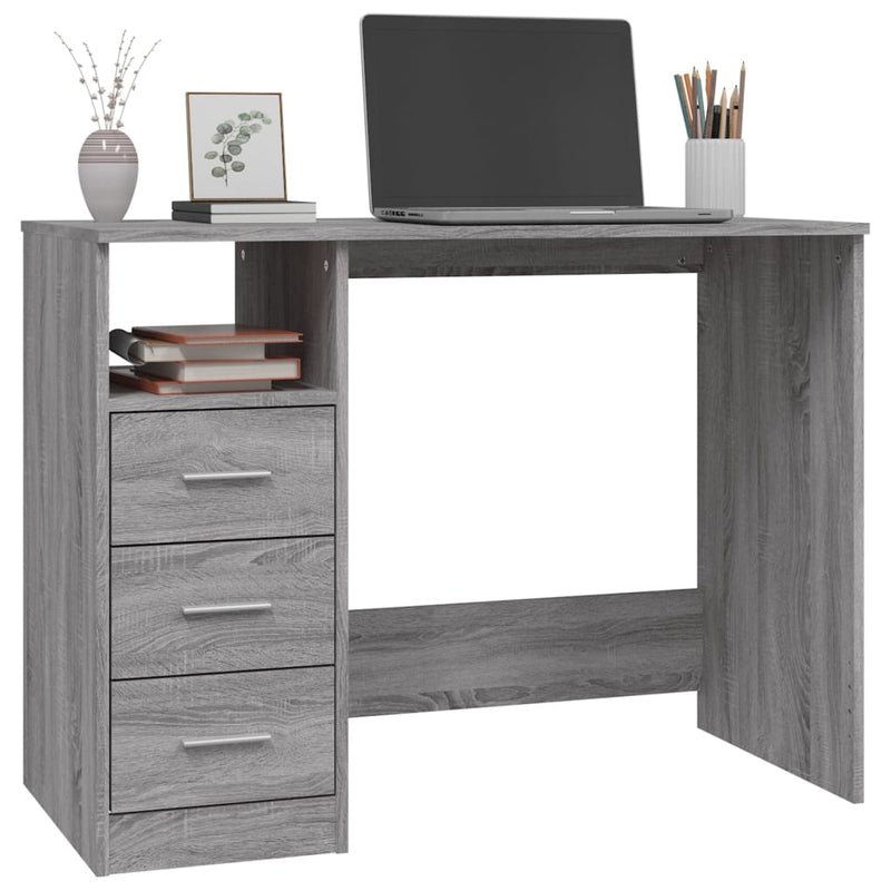 Desk_with_Drawers_Grey_Sonoma_102x50x76_cm_Engineered_Wood_IMAGE_4