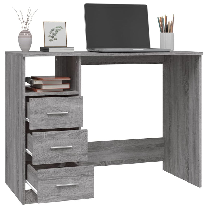 Desk_with_Drawers_Grey_Sonoma_102x50x76_cm_Engineered_Wood_IMAGE_5