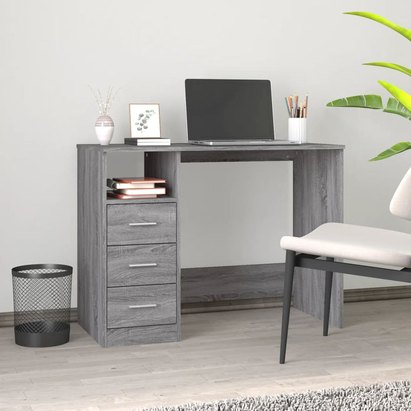 Desk_with_Drawers_Grey_Sonoma_102x50x76_cm_Engineered_Wood_IMAGE_1