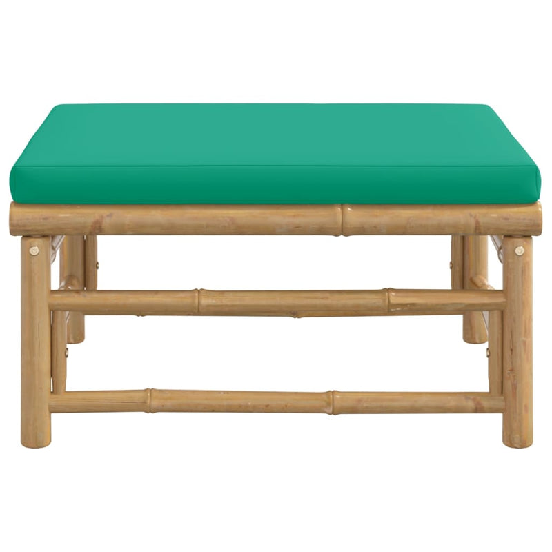 Garden_Footstool_with_Green_Cushion_Bamboo_IMAGE_4