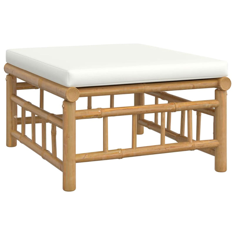 Garden_Footstool_with_Cream_White_Cushion_Bamboo_IMAGE_2