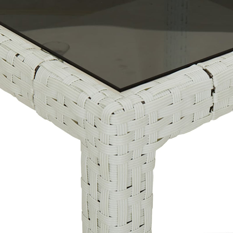 Garden_Table_White_250x100x75_cm_Poly_Rattan_and_Tempered_Glass_IMAGE_5