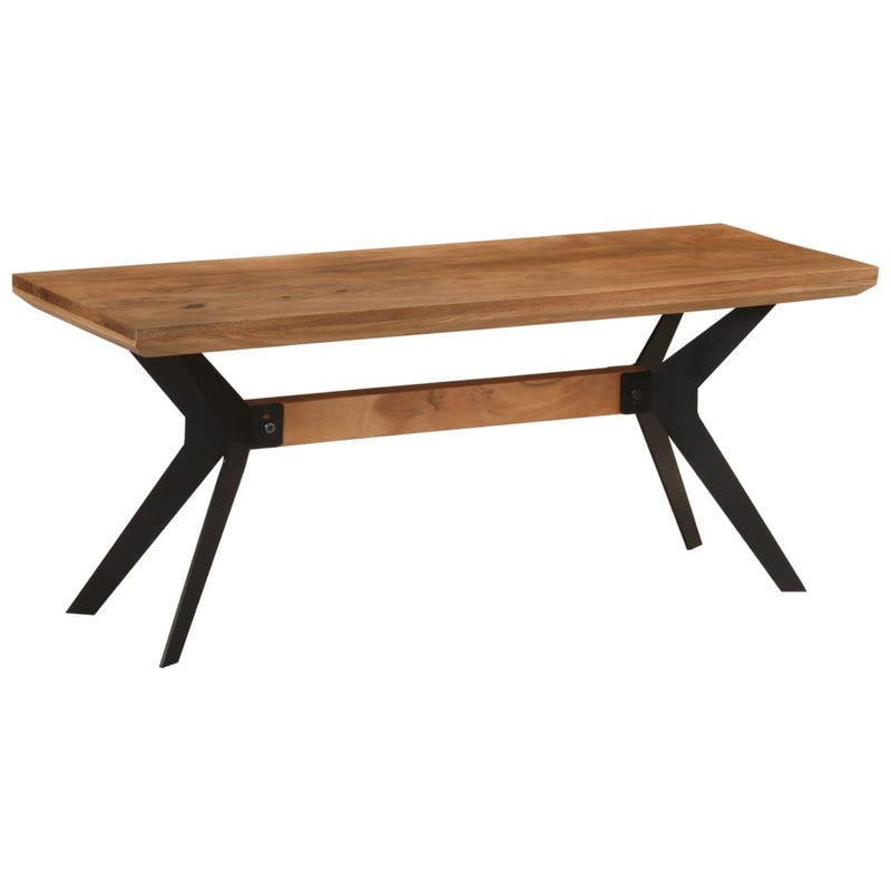 Dining_Bench_110x40x46_cm_Solid_Wood_Acacia_and_Steel_IMAGE_9