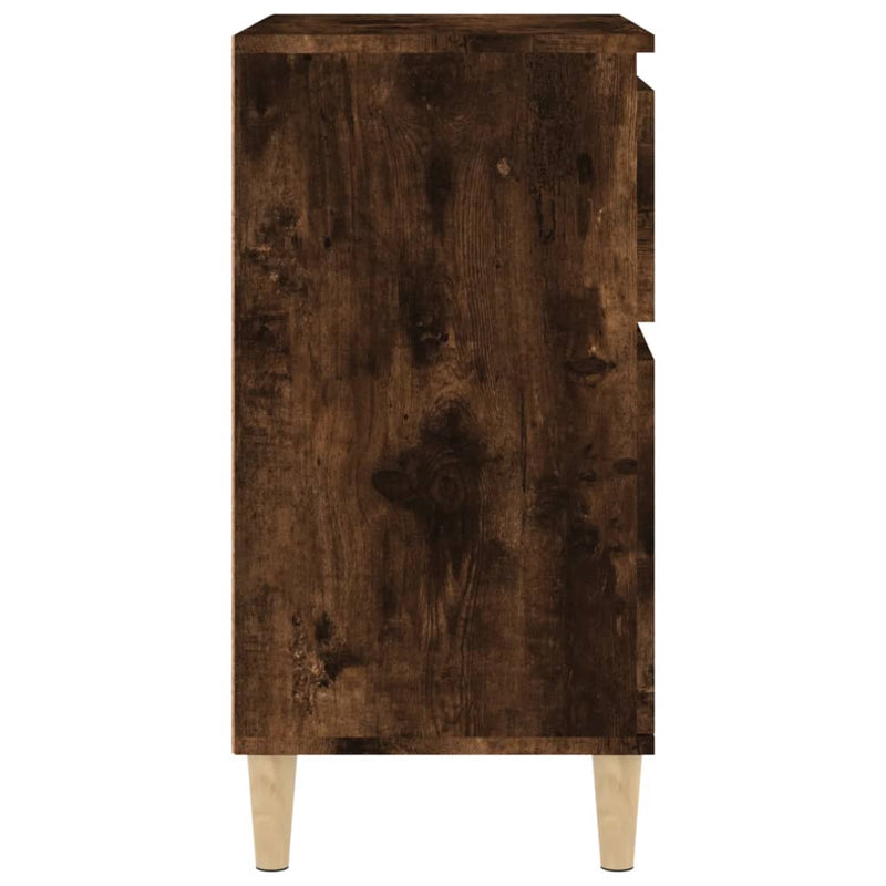 Sideboard Smoked Oak 60x35x70 cm Engineered Wood