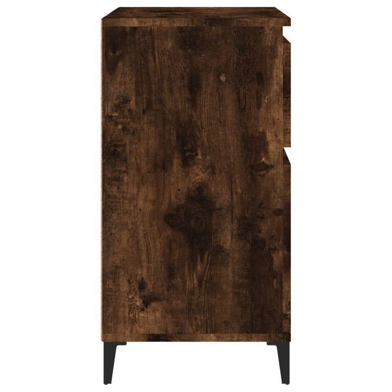 Sideboard Smoked Oak 60x35x70 cm Engineered Wood