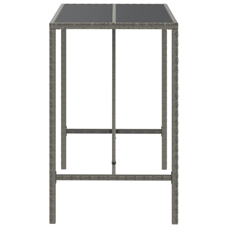 Bar_Table_with_Glass_Top_Grey_110x70x110_cm_Poly_Rattan_IMAGE_4