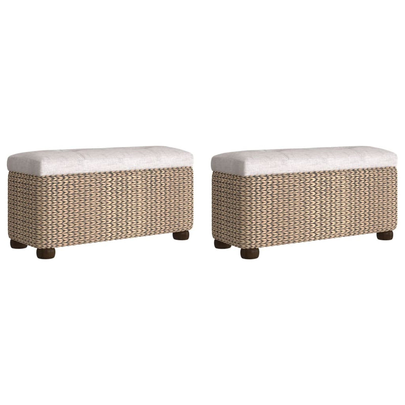 Storage_Benches_2_pcs_with_Grey_Cushion_69_cm_Cattail_IMAGE_2_EAN:8720845741396