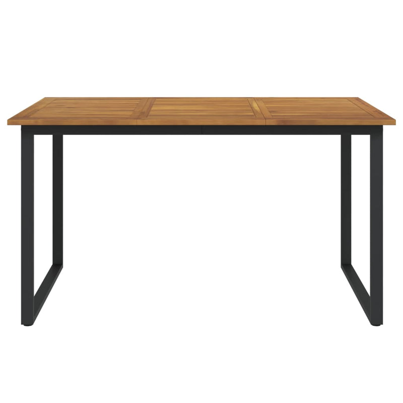 Garden_Table_with_U-shaped_Legs_140x80x75_cm_Solid_Wood_Acacia_IMAGE_3
